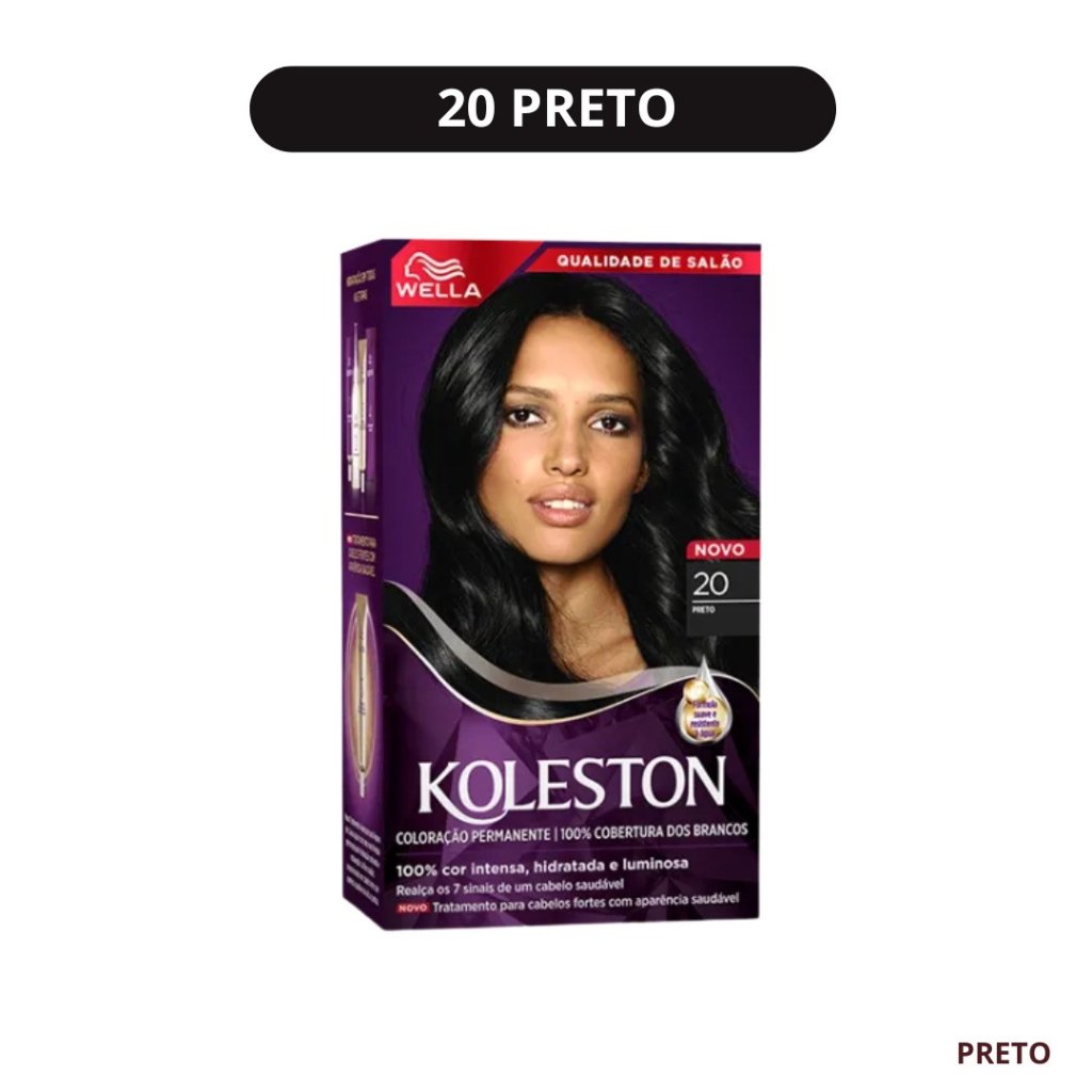 Tinta Preto Koleston 2.0