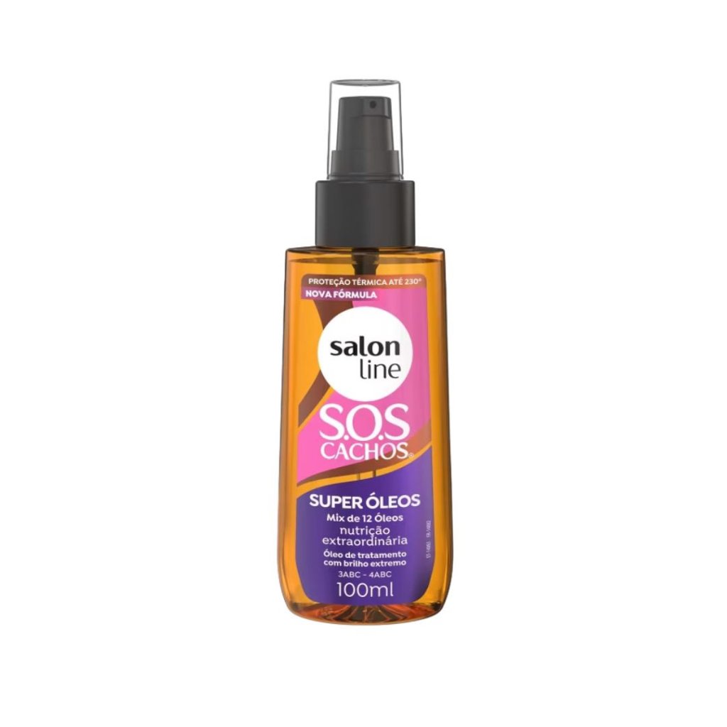 Reparador de Pontas Salon Line Super Óleos 100ml -Silicone 