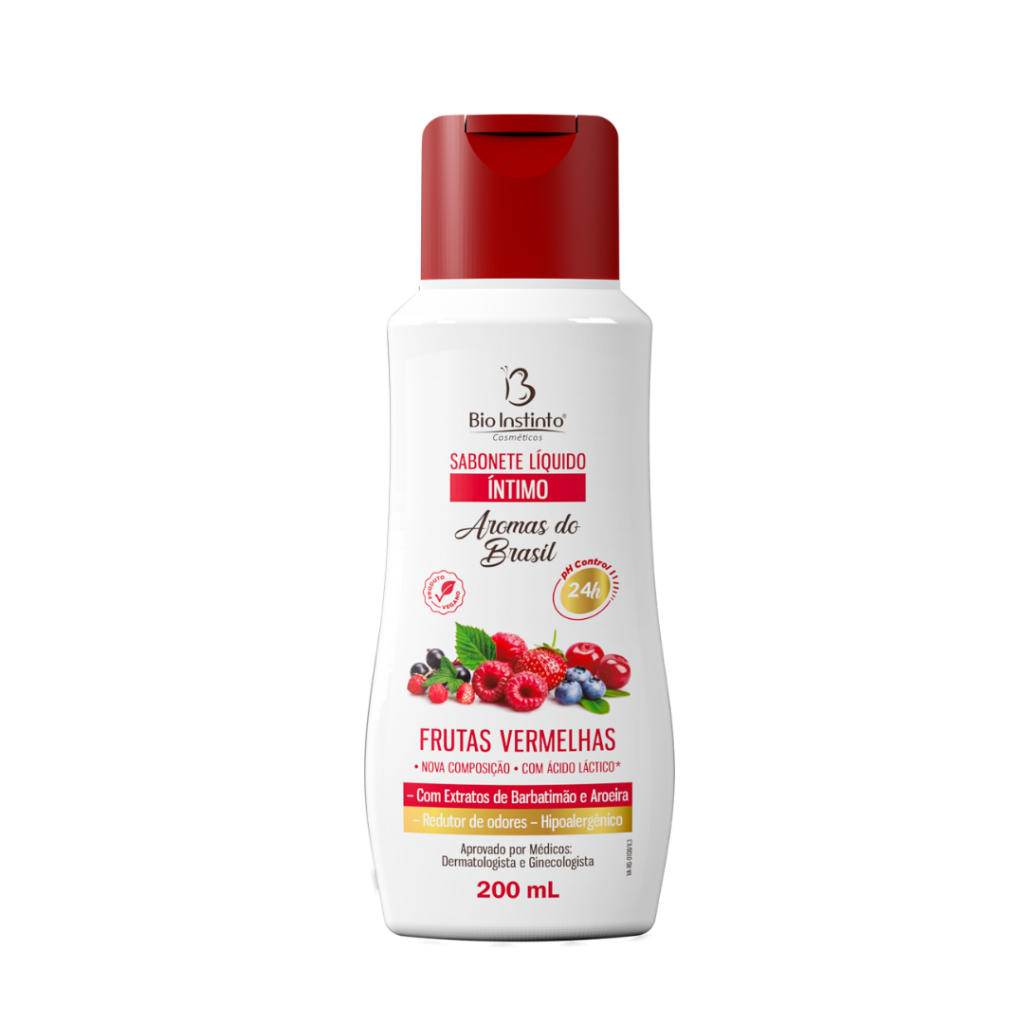 Sabonete Intimo Frutas Vermelhas Bio Instinto 200ml