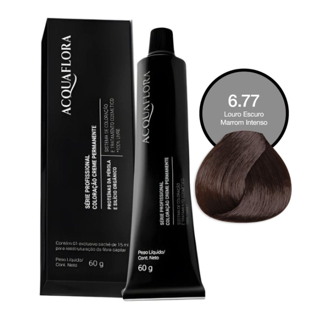 Tinta Marrom Acquaflora 6.77