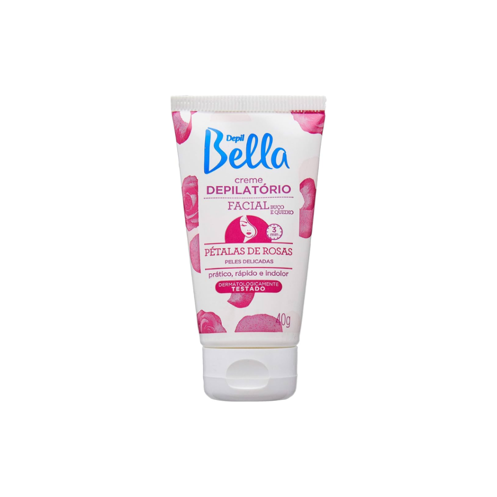 Creme Depil Bella Petalas de Rosas 40g