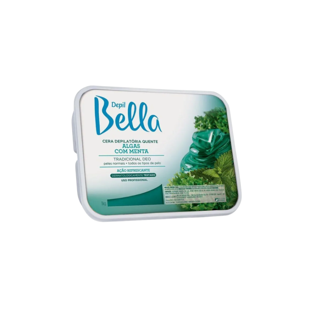 Cera Depil Bella Algas com Menta 250g