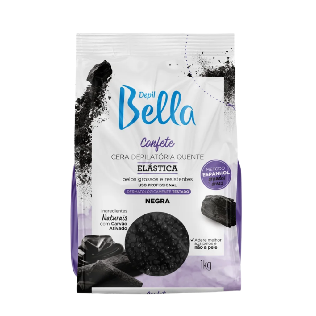 Cera em Confete Depil Bella Negra 1 Kg