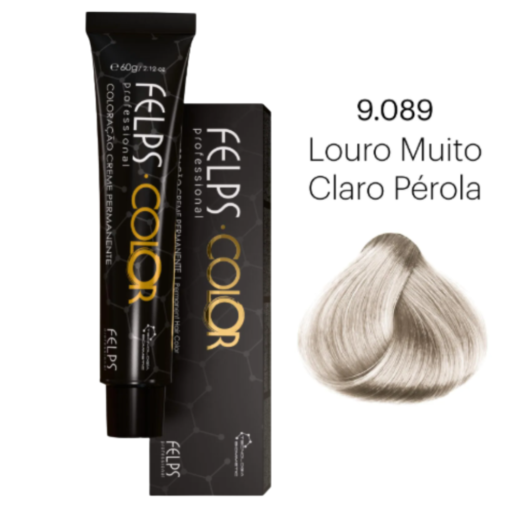Tinta Loiro Pérola Felps 9.089 Matizadora 