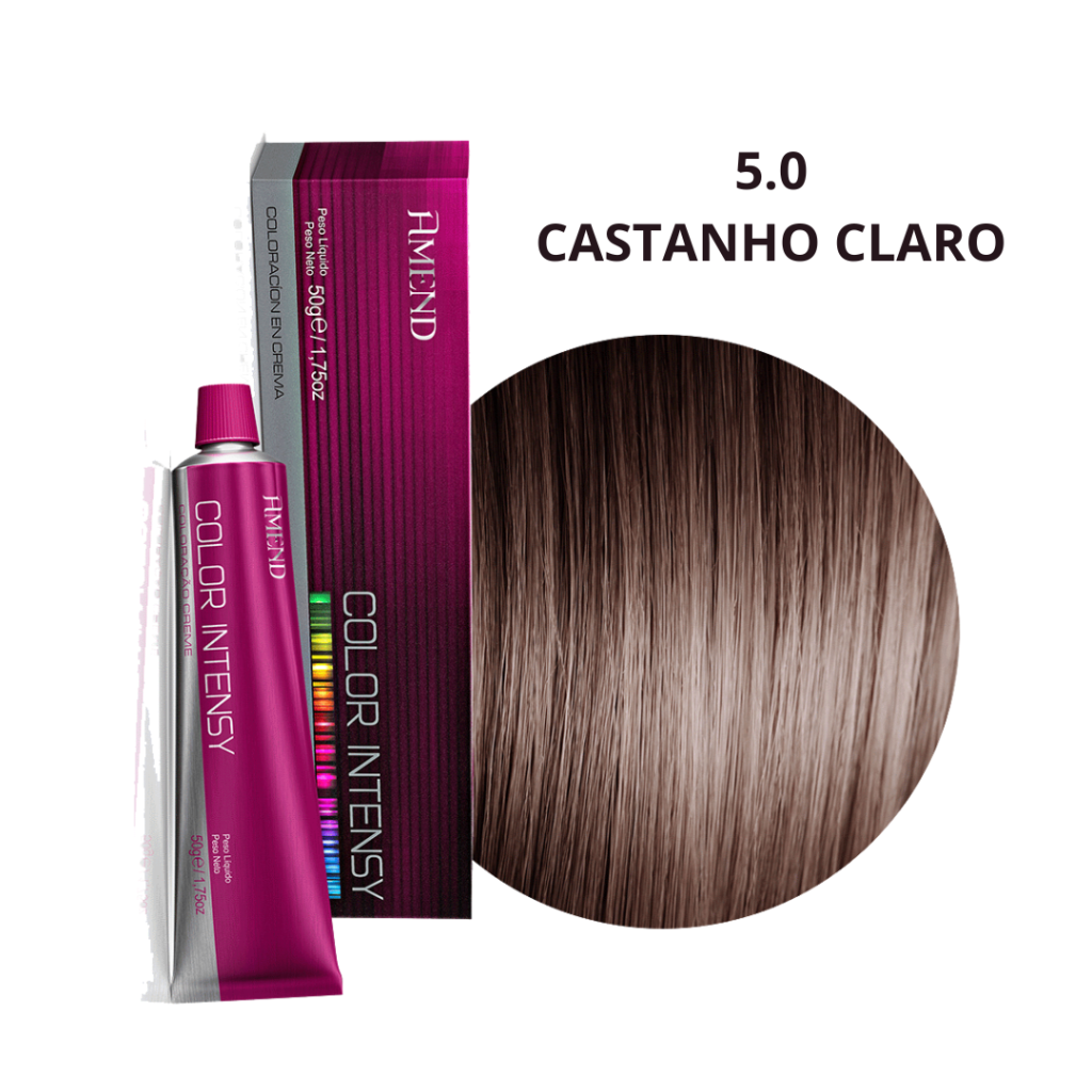 Tinta Castanho Claro Amend Color Intensy 5.0