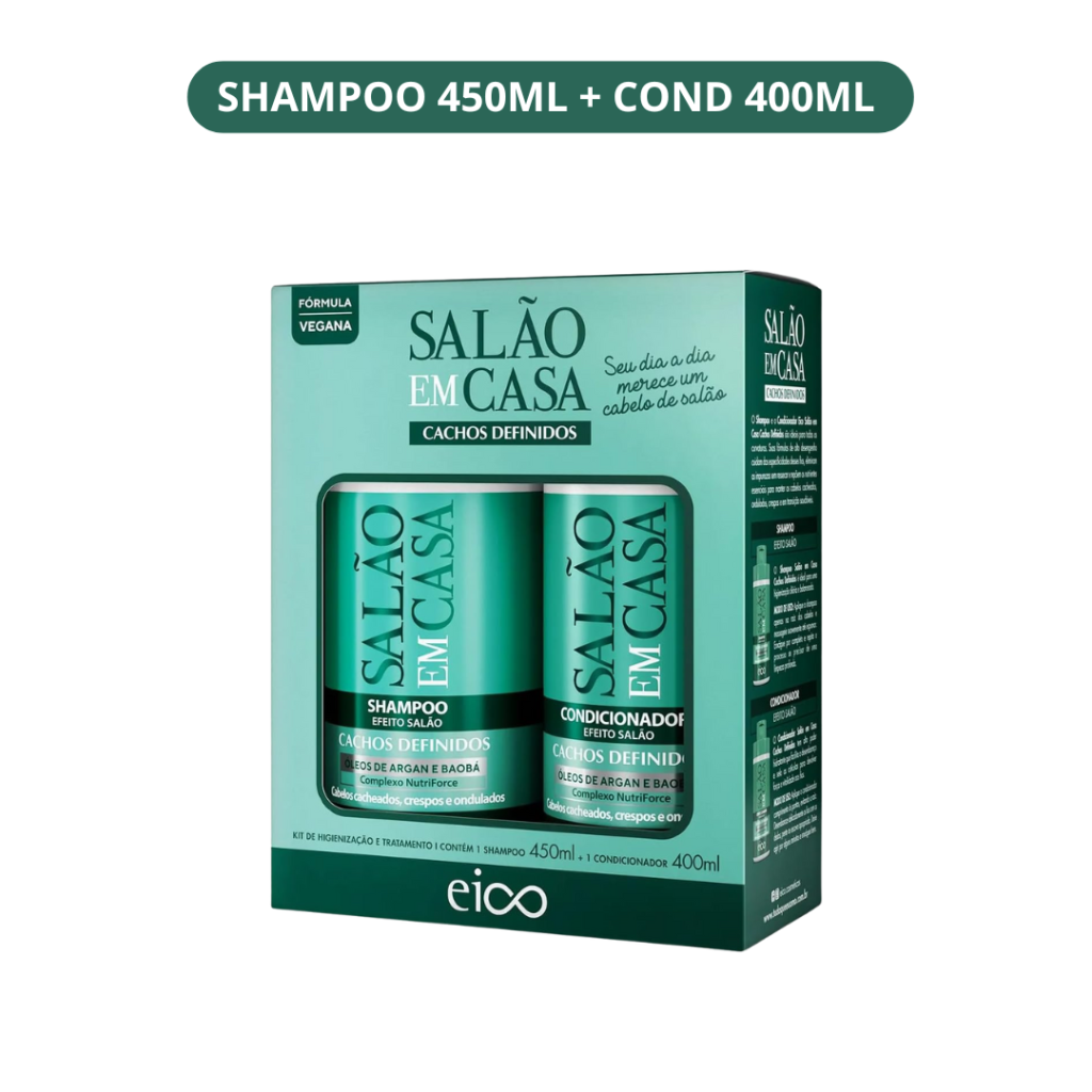 Kit Eico Cachos Definidos 450ml