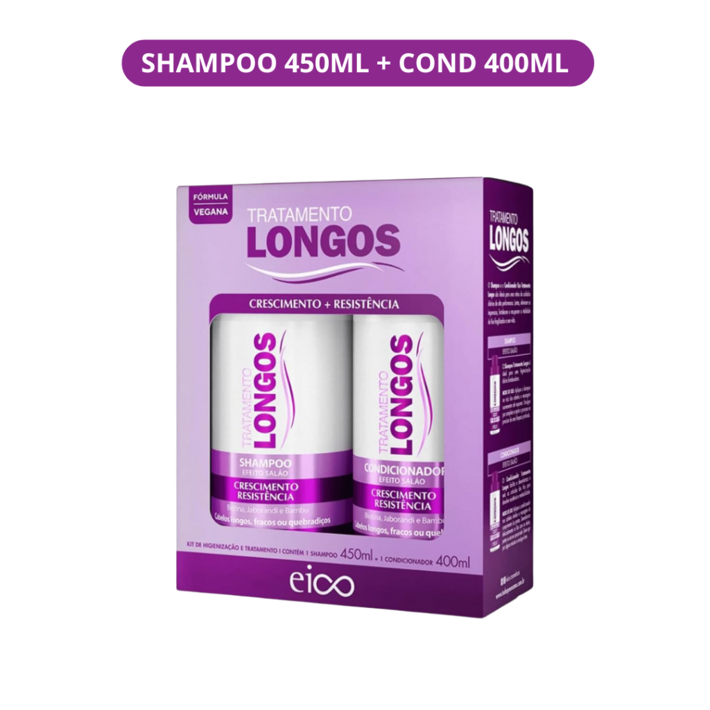 Kit Eico Longos 450ml
