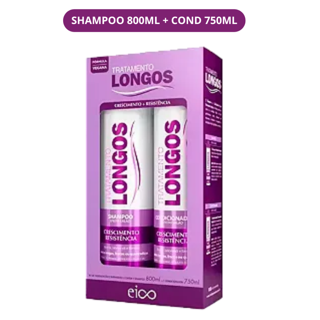 Kit Eico Longos 800ml 