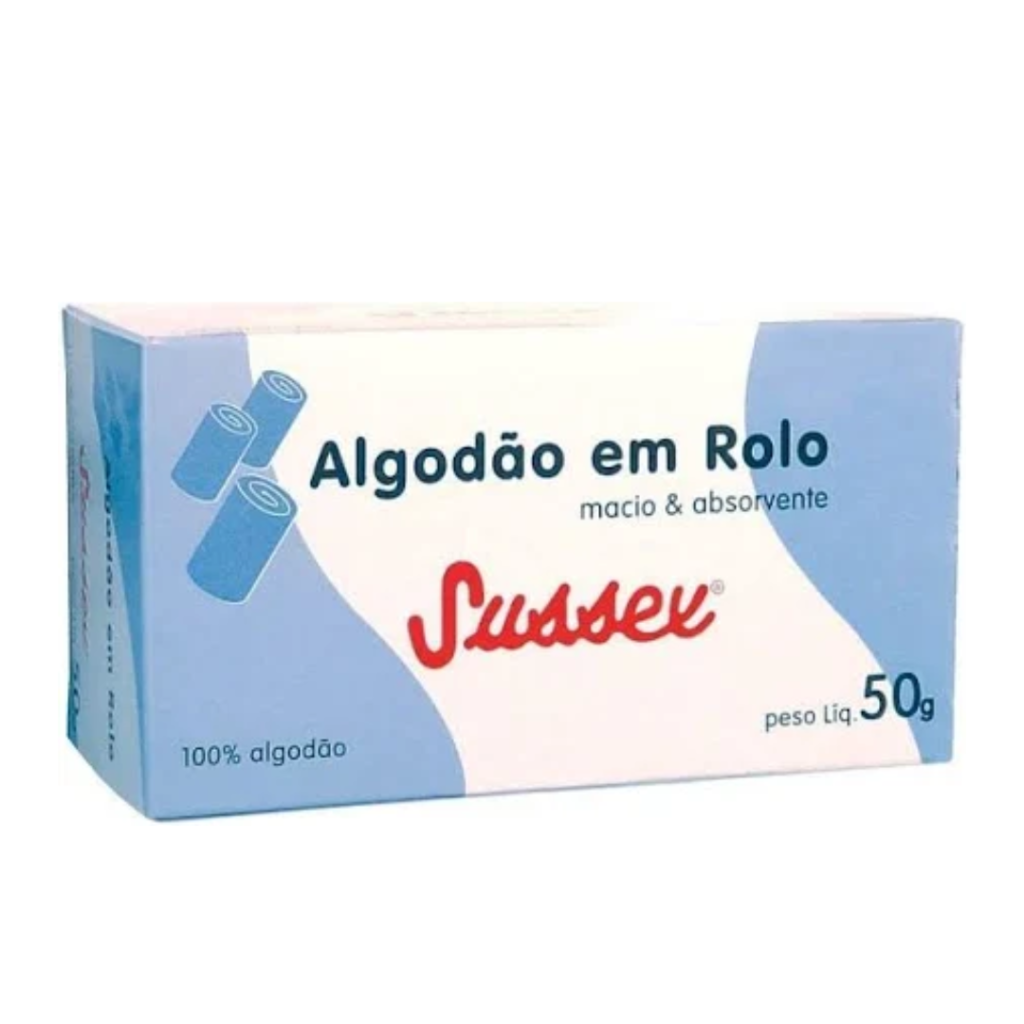 Algodão Sussex Caixa 50g 