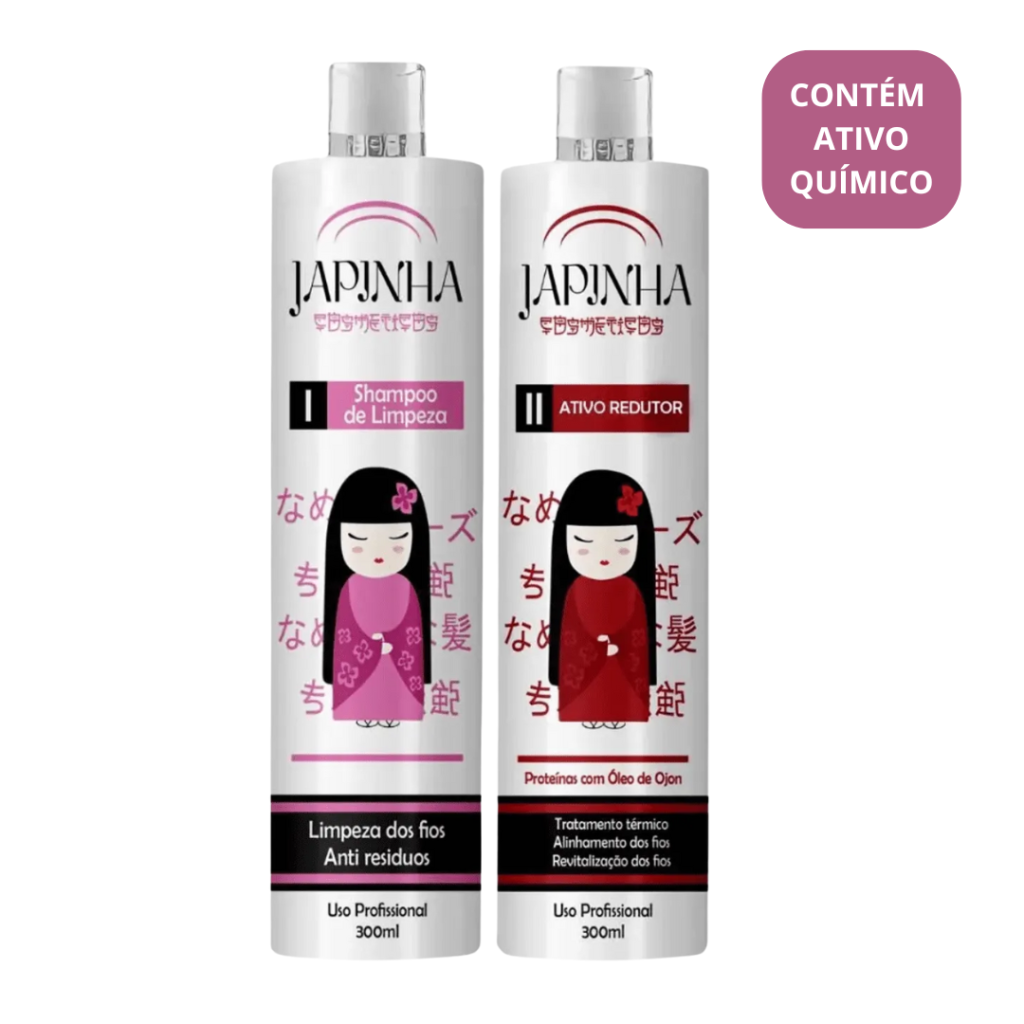 Kit Progressiva Japinha Alinhamento Térmico 1 litro 