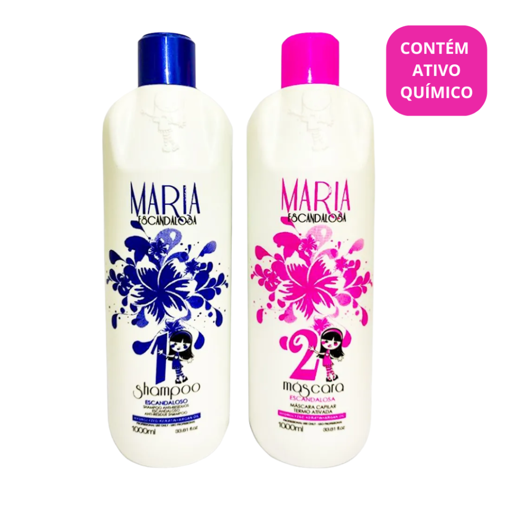 Kit Progressiva Maria Escandalosa Tradicional 1 litro 