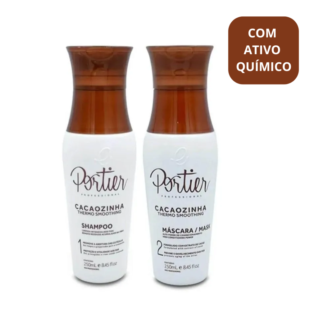 Kit Progressiva Portier Cacaozinha 250ml 