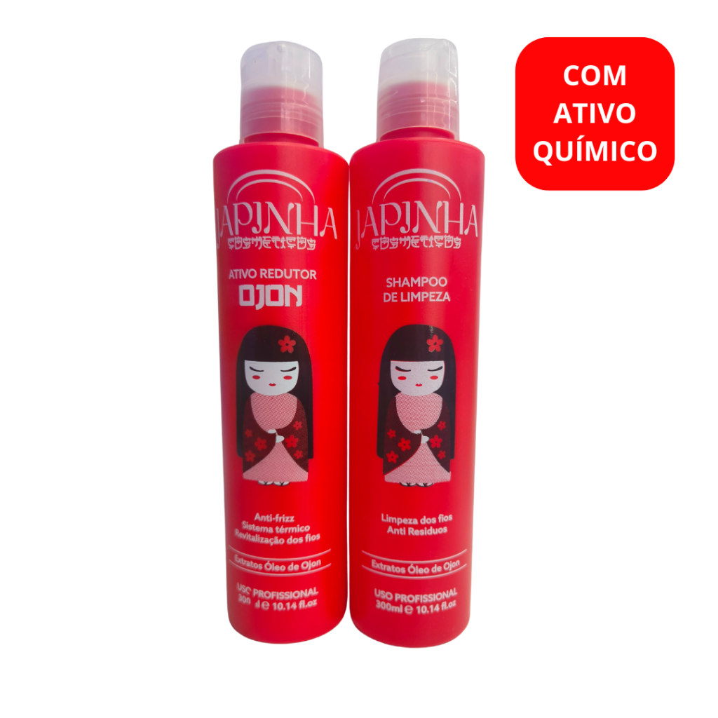 Kit Progressiva Japinha Óleo de Ojon 300ml 