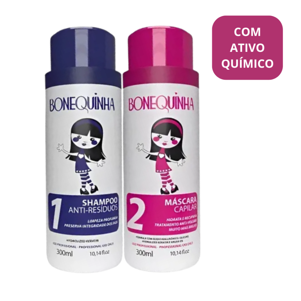 Kit Progressiva Bonequinha Tradicional 300ml