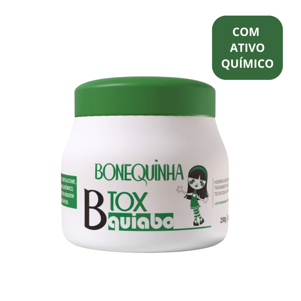 Máscara Redutora Btox Bonequinha 250g Quiabo 