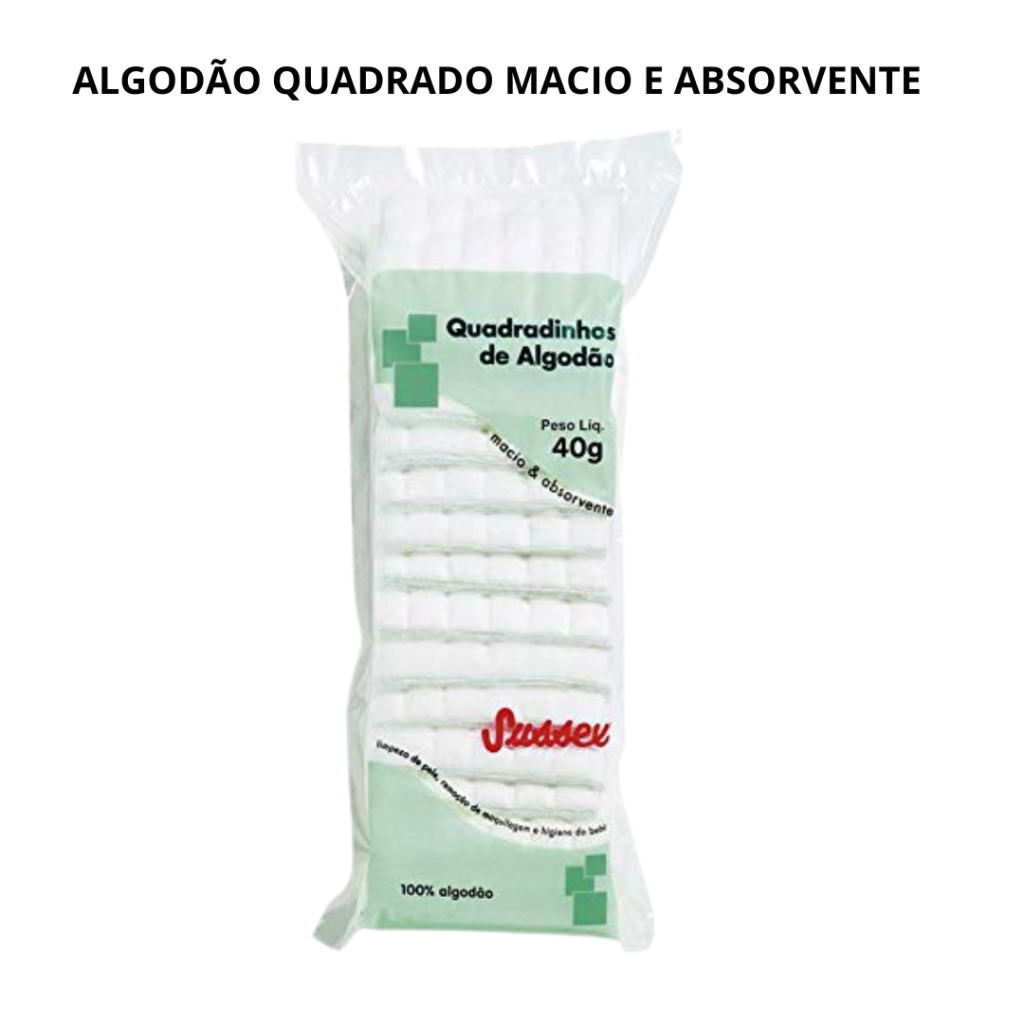 Algodão Sussex Quadradinho Multi-Uso 40g 