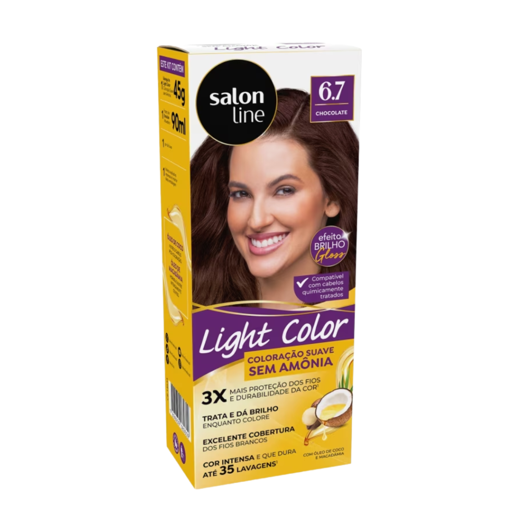 Tonalizante Marrom Light Color 6.7