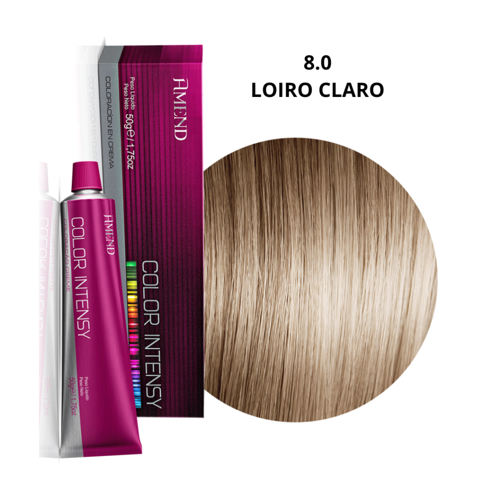Tinta Loiro Claro Amend Color Intensy 8.0