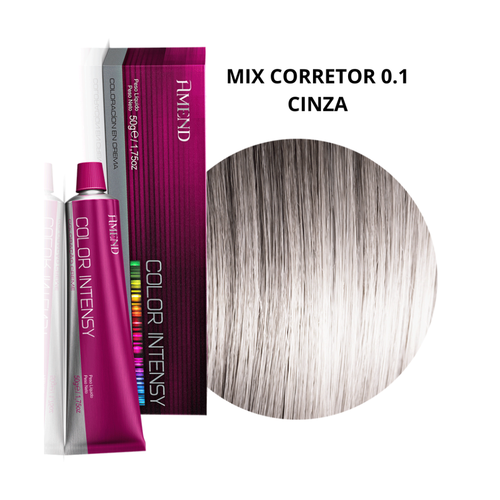 Tinta Cinza Amend Color Intensy Mix 0.1 