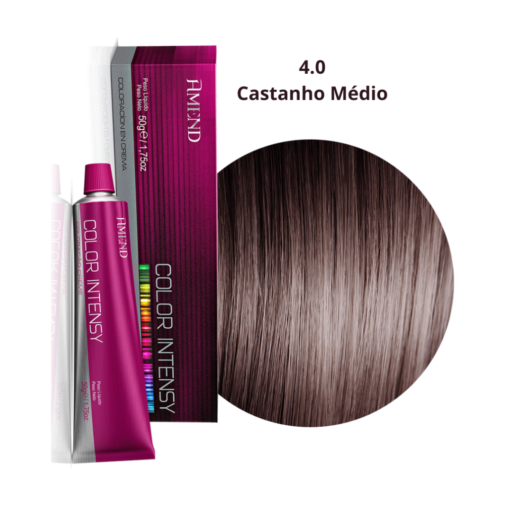Tinta Castanho Médio Amend Color Intensy 4.0