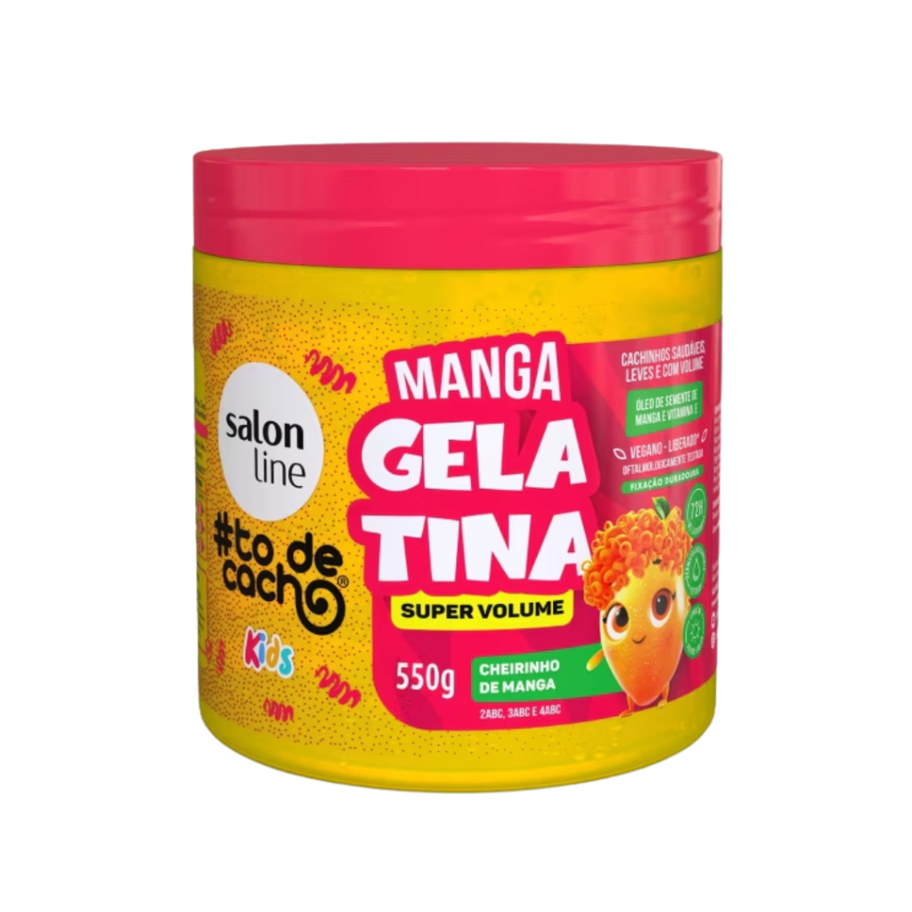 Gelatina Salon Line To de Cachos Kids Manga 550g