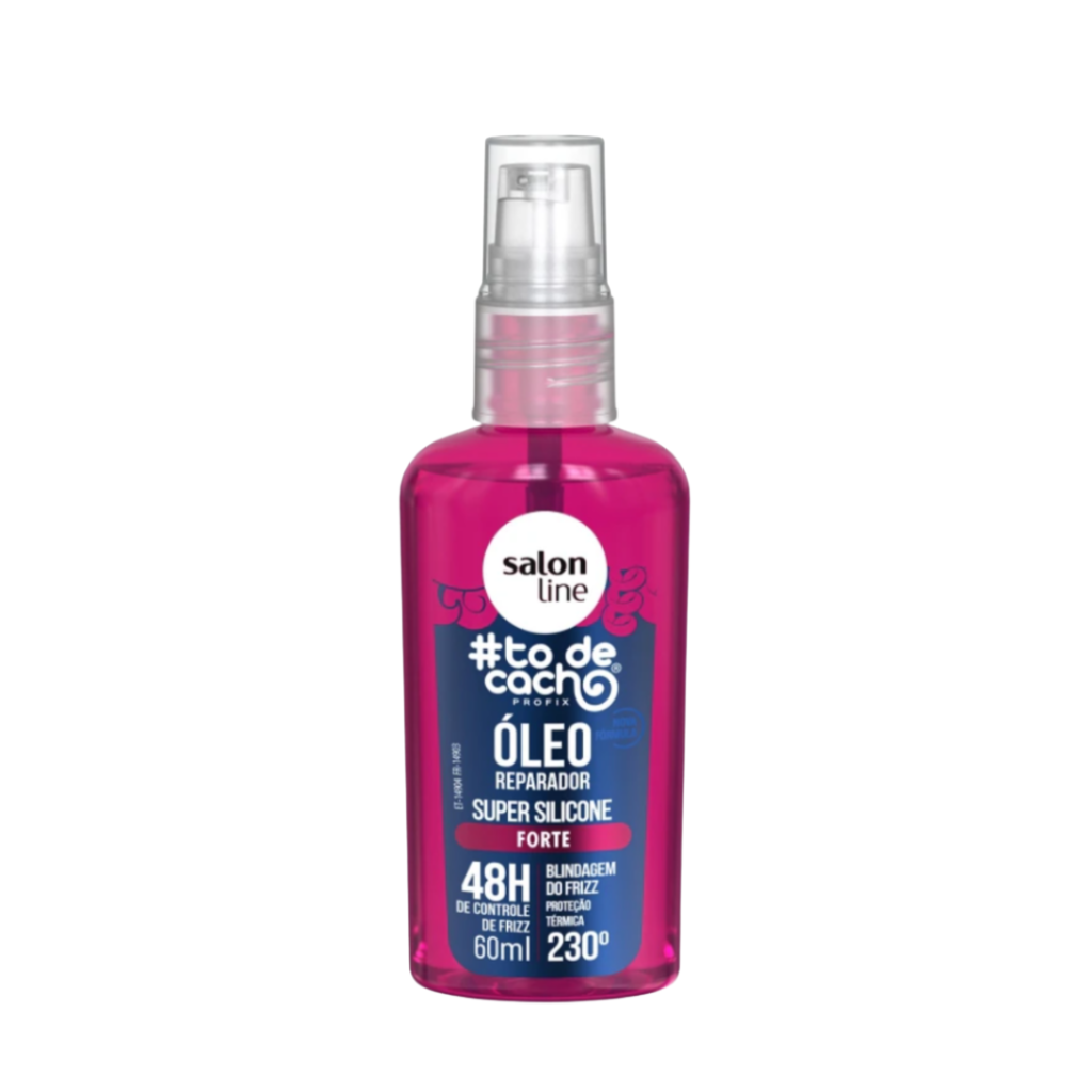 Óleo Reparador Salon Line To de Cachos Forte Termo Protetor 60ml 