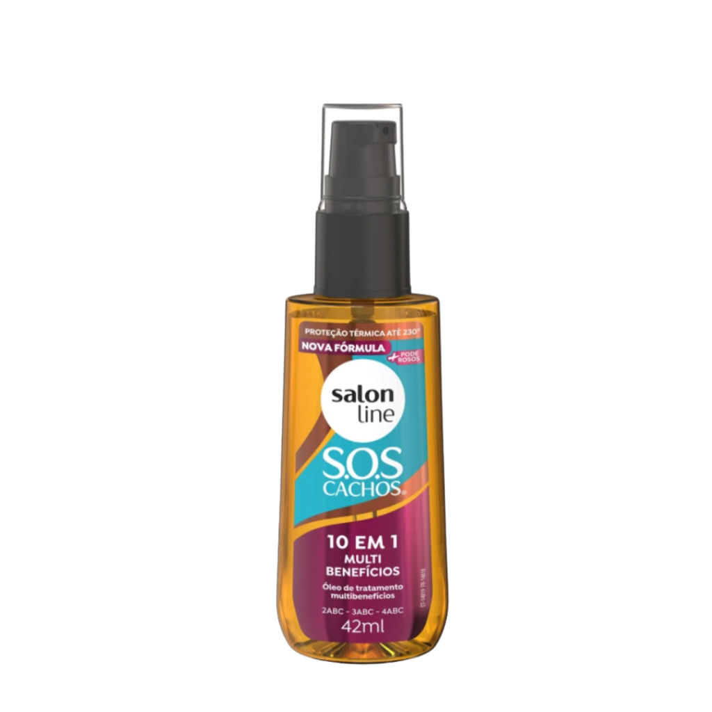 Óleo Reparador Salon Line SOS Cachos 10 ativos em 1 42ml