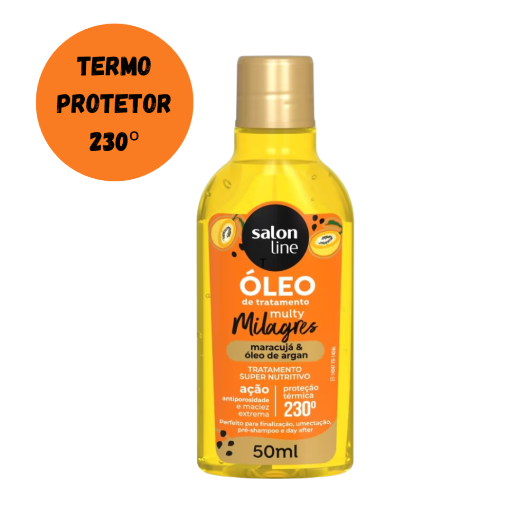 Óleo Reparador Salon Line Multy Maracujá Termo Protetor 50ml