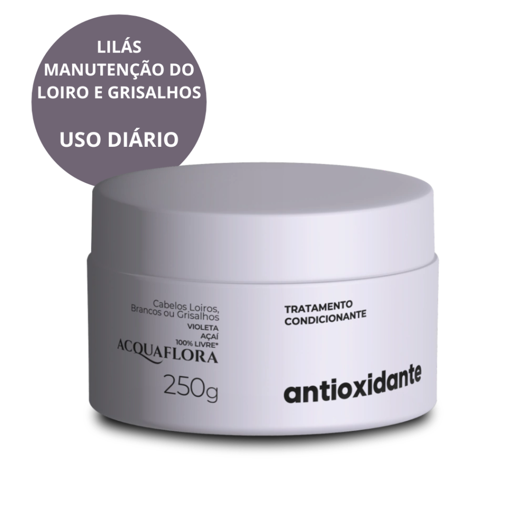Matizador Loiro Máscara Acquaflora Antioxidante 250g
