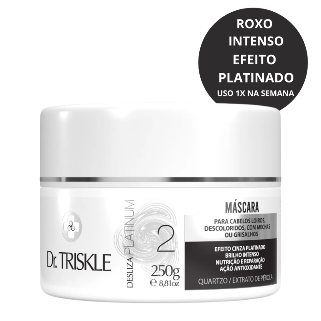Matizador Loiro Platino Máscara Dr. Triskle Platinum 250g 