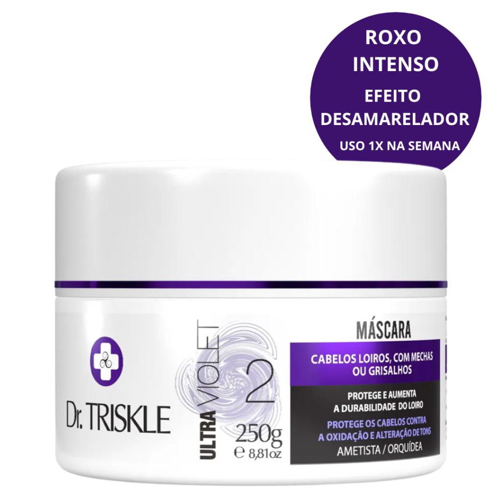 Matizador Loiro Máscara Dr. Triskle Ultra Violet 250g  