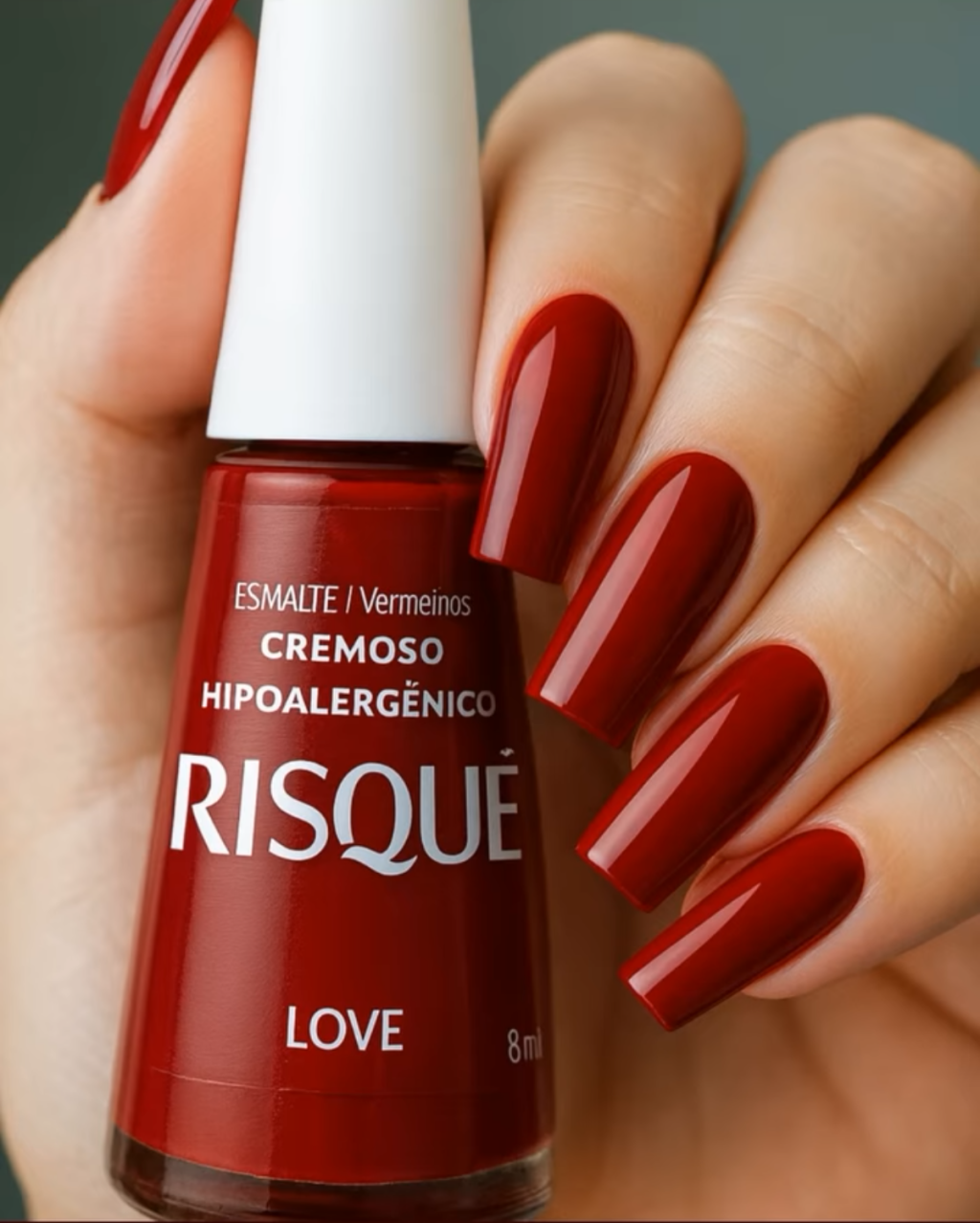 Esmalte Vermelho Risqué Love 