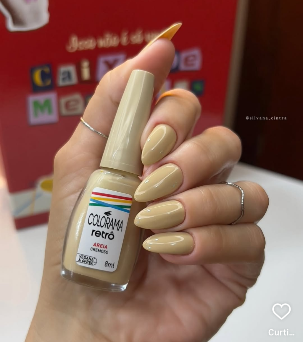 Esmalte Nude Colorama Retro Areia