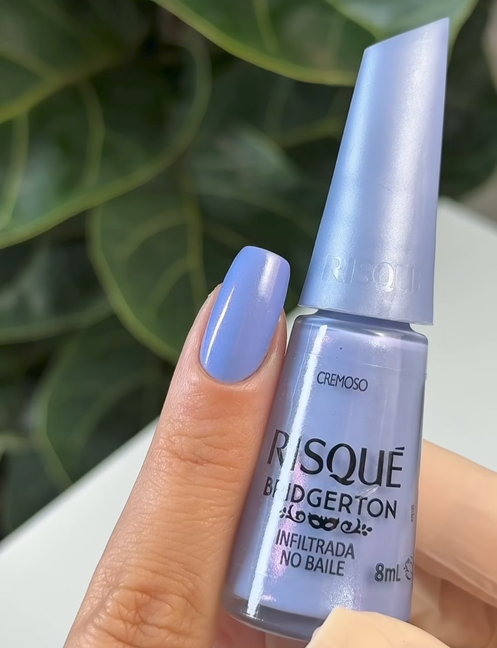 Esmalte Roxo Risqué Infiltrada No Baile Bridgerton