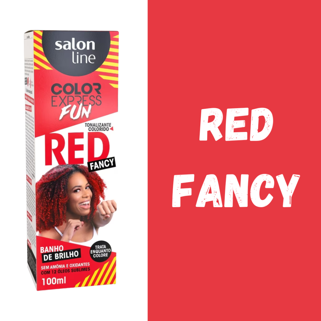 Tonalizante Vermelho Color Empress Fun Red Salon Line 100ml