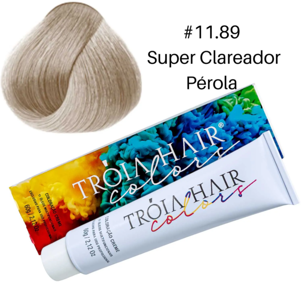 Tinta Loiro Pérola Tróia Hair 11.89 Matizador 