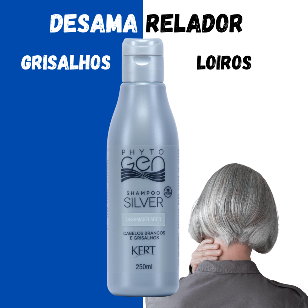Matizador Loiro Shampoo Phytogen Silver 250ml 