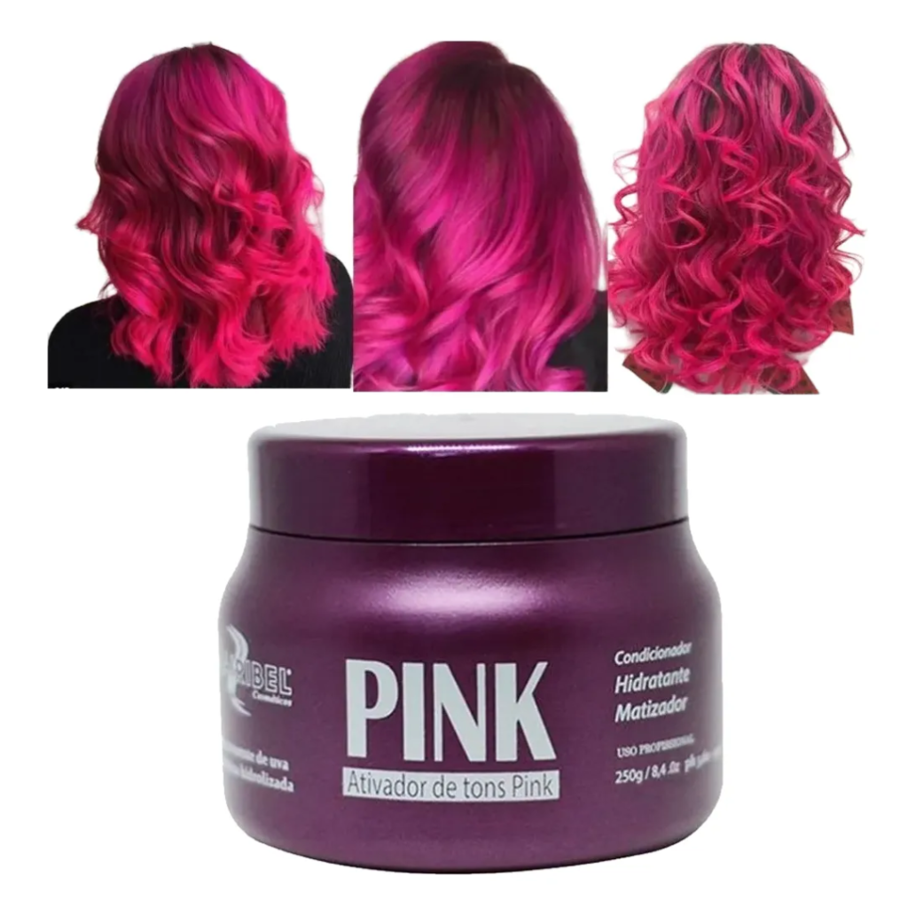 Tonalizante Rosa Máscara Mairibel Pink 250g 