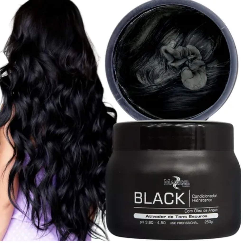 Matizador Preto Máscara Mairibel Black 250g 
