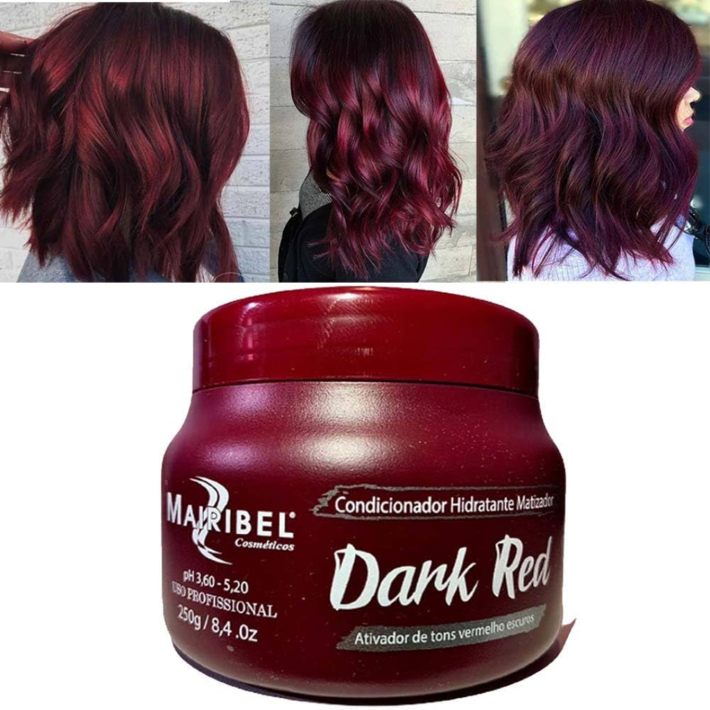 Matizador Vermelho Máscara Mairibel Dark Red 250g 