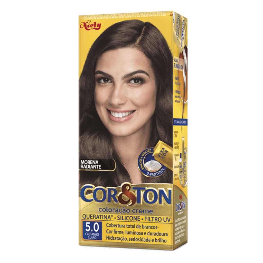 Tinta Castanho Claro Cor&ton 5.0