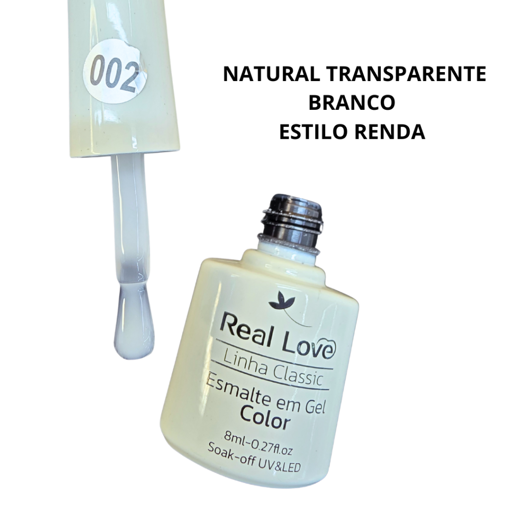 Esmalte UV Gel Real Love 8ml 02 RENDA