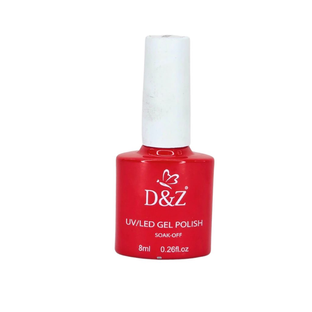 Esmalte UV Gel D&Z 8ml DS028 Cremoso Vermelho Claro 