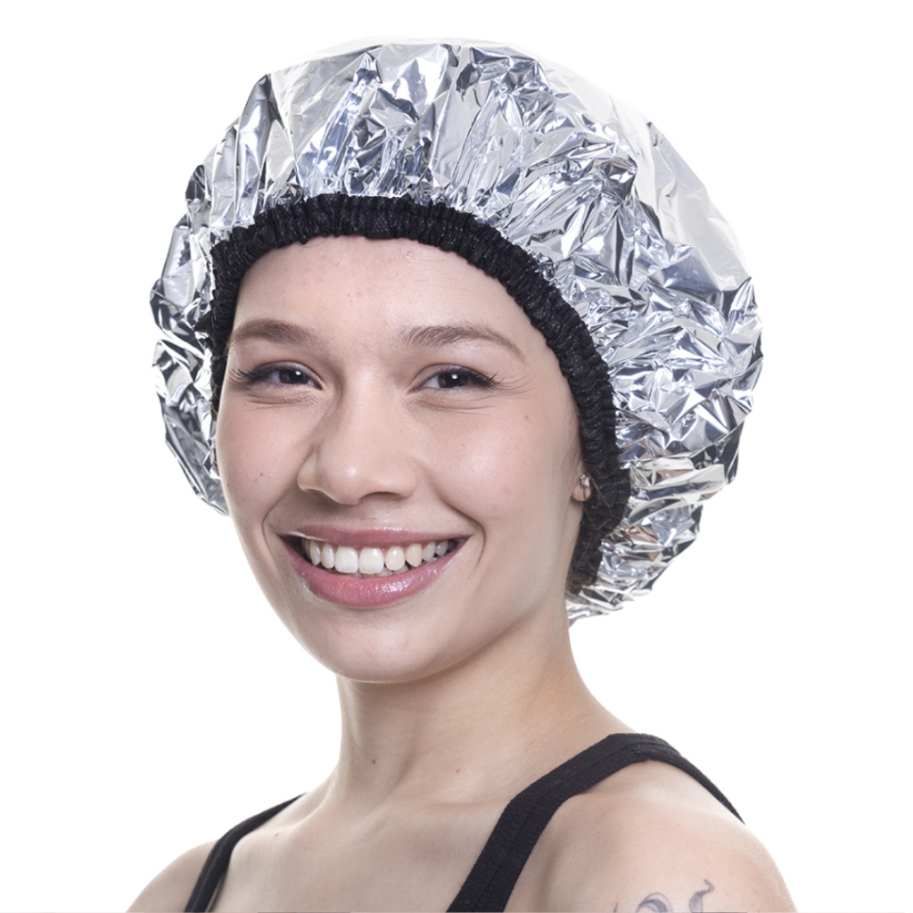 Touca Metalizada Simples Hidratação (aquecimento natural)