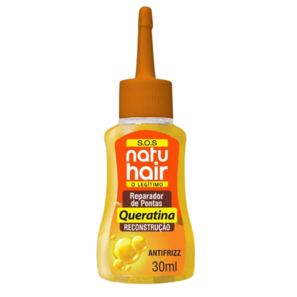 Reparador de Pontas Natuhair Queratina 30ml - Silicone 