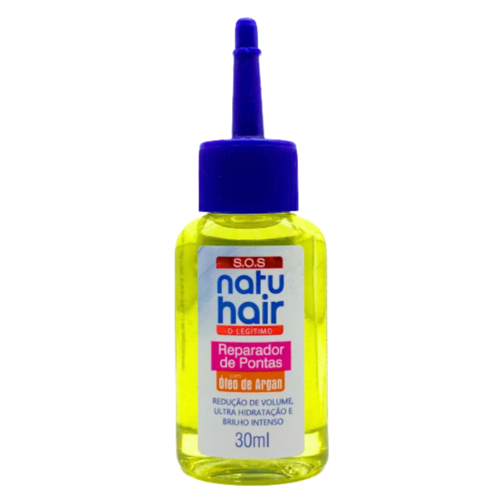 Reparador de Pontas Natuhair Argan 30ml - Silicone 