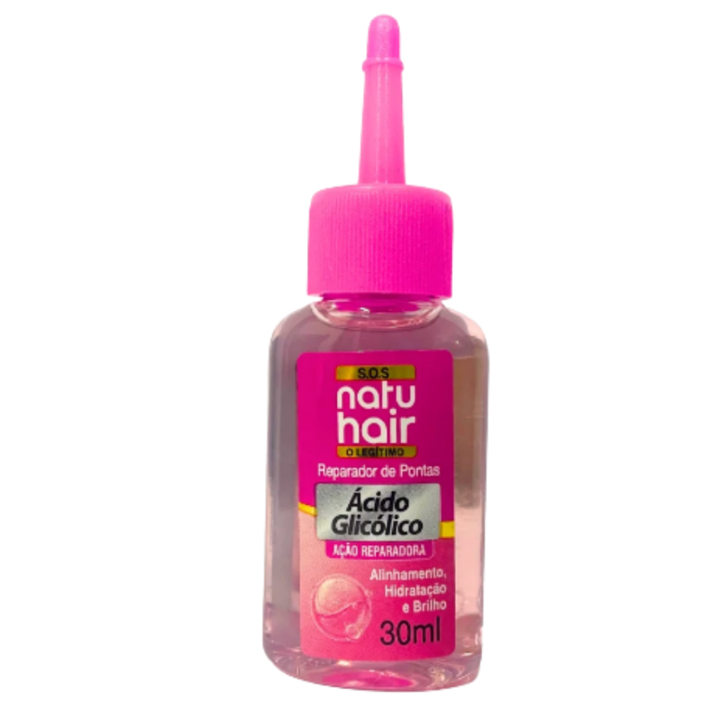 Reparador de Pontas Natuhair Ácido Glicólico 30ml 