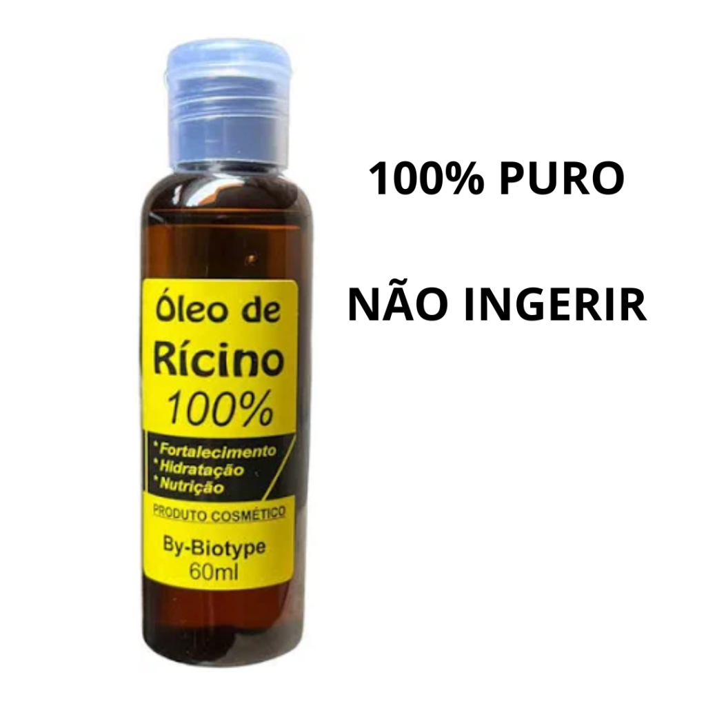 Óleo Mineral Biotype Rícino Puro 100% 60ml