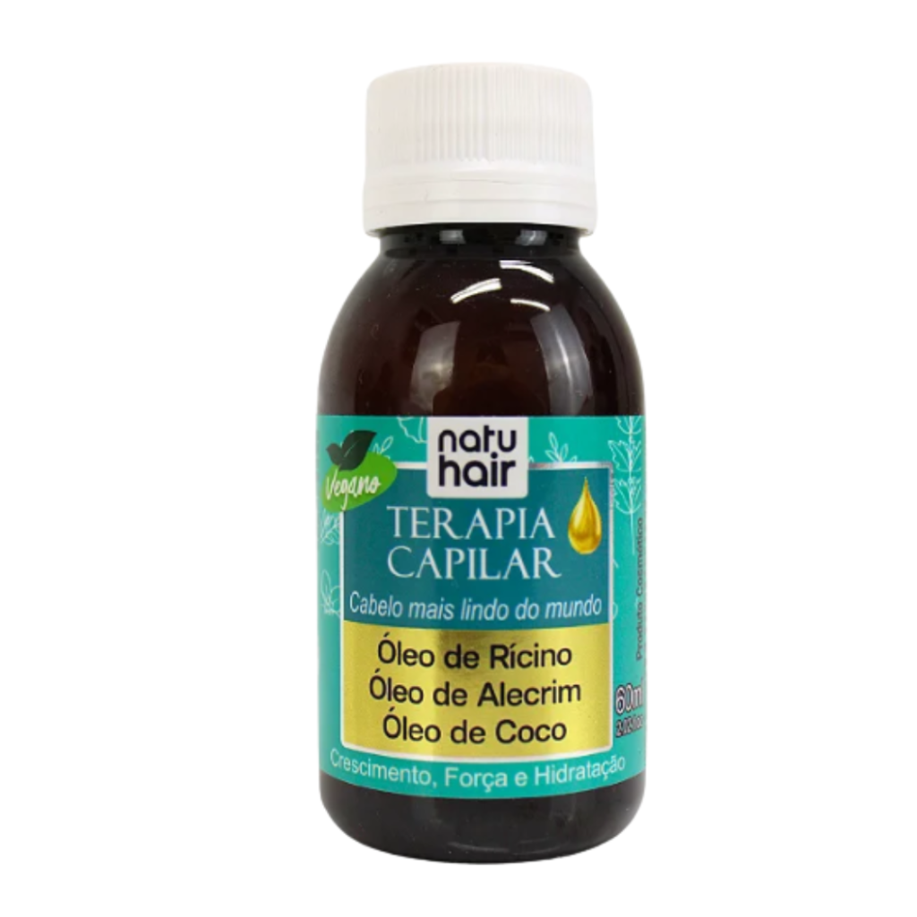 Óleo vegetal Natuhair Terapia Capilar 60ml 