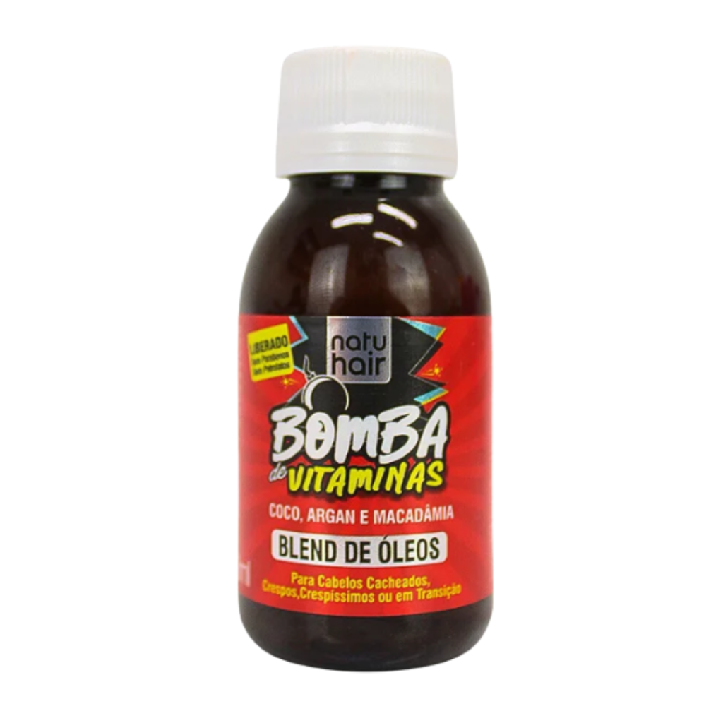 Óleo vegetal Natuhair Bomba de Vitaminas 60ml 